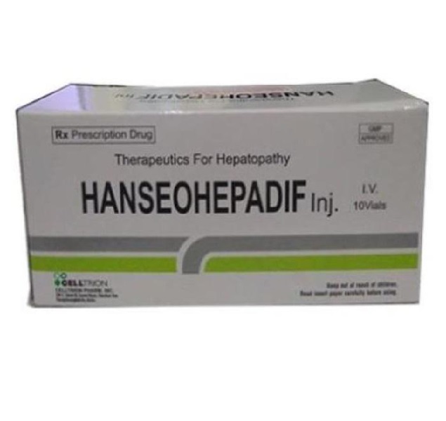 Thuốc Hanseo Hepadif Injection điều trị viêm gan, xơ gan