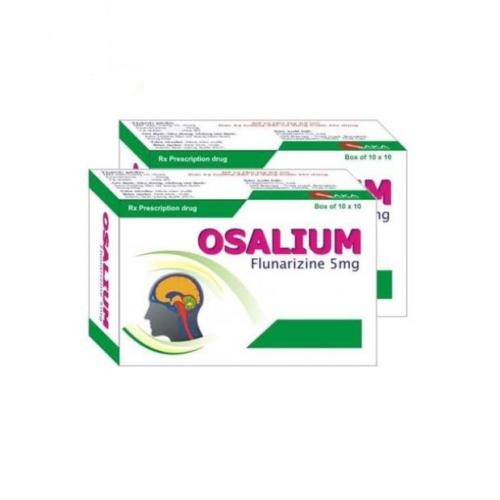 Thuốc Osalium 5mg Flunarizine dự phòng và điều trị chứng đau nửa đầu