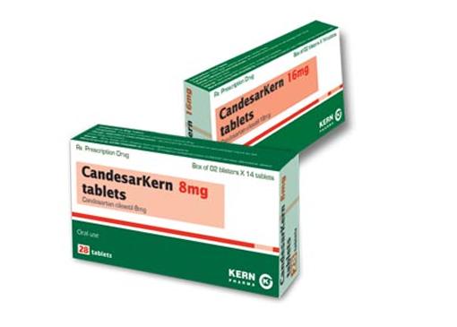 Candesarkern 16mg Tablet