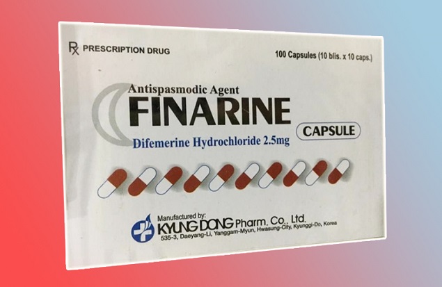 Thuốc Finarine tablets 2.5mg Fexofenadine hydrochloride điều trị các triệu chứng của viêm mũi dị ứng theo mùa