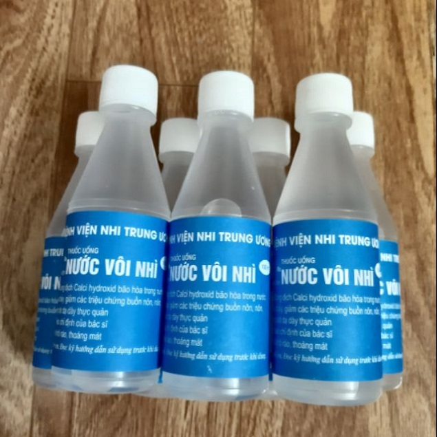 Thuốc Nước vôi nhì dùng để bôi ngoài da khi bị côn trùng, muỗi đen, muỗi vằn, kiến, ong, bò cạp cắn