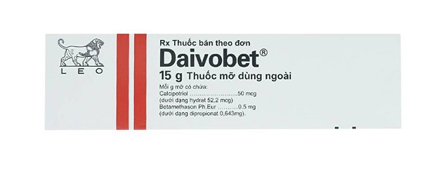 Thuốc Daivobet 50mcg Calcipotriol điều trị bệnh vẩy nến