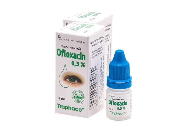 Thuốc Ofloxacin-POS 3mg/ml điều trị viêm mi mắt, lẹo mắt