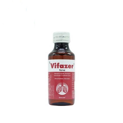 Thuốc Vifazer syrup điều trị các chứng ho