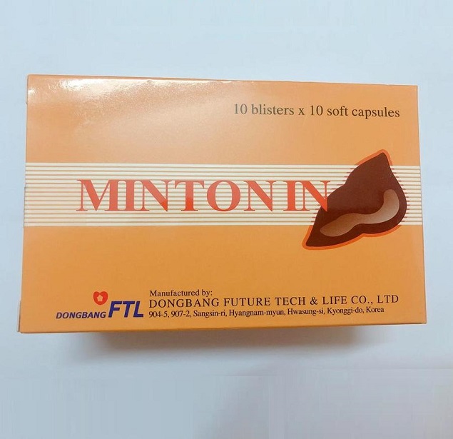 Thuốc Mintonin chữa trị các triệu chứng thiếu máu kèm theo các trường hợp rối loạn thần kinh