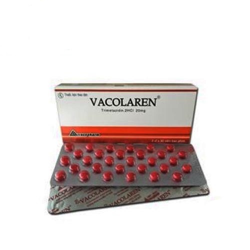 Thuốc Vacolaren 20mg Trimetazidine dihydrochloride điều trị các bệnh tim mạch