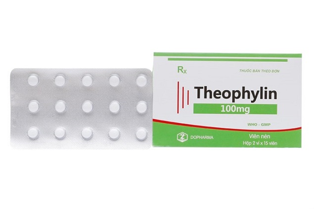 Thuốc Theophyllin 100mg điều trị hen