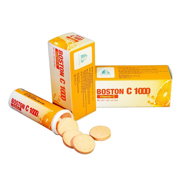 Thuốc Boston C 1000 ngăn ngừa và trị liệu thiếu vitamin C