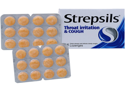 Thuốc Strepsils Throat Irritation & Cough