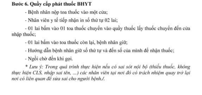 Quy trình khám bệnh của Bệnh viện Đa khoa Kiên Giang
