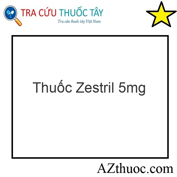 Thuốc Zestril 5mg